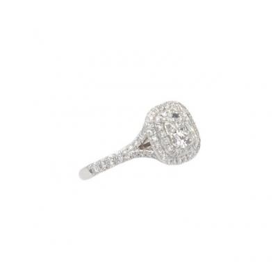 Tiffany Co TIFFANY CO SOLESTE 0 71 CARAT CUSHION CUT DIAMOND