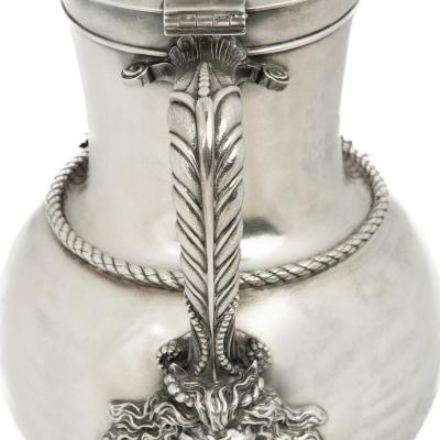  Tiffany Co The New York Yacht Club Regatta ewer by Tiffany won by sloop Gracie 1872