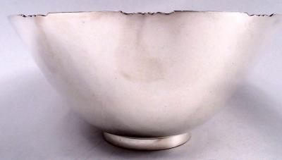  Tiffany Co Tiffany American Art Deco Sterling Silver Bowl