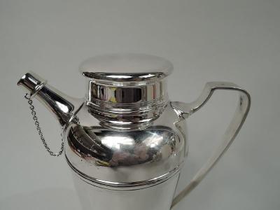  Tiffany Co Tiffany American Art Deco Sterling Silver Cocktail Shaker C 1925
