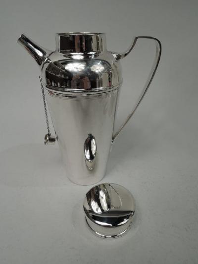  Tiffany Co Tiffany American Art Deco Sterling Silver Cocktail Shaker C 1925