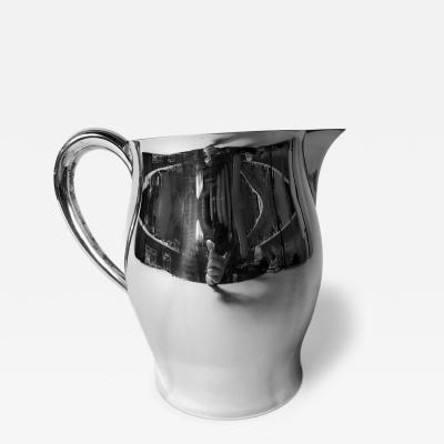  Tiffany Co Tiffany American Federal Classical Sterling Silver Water Pitcher