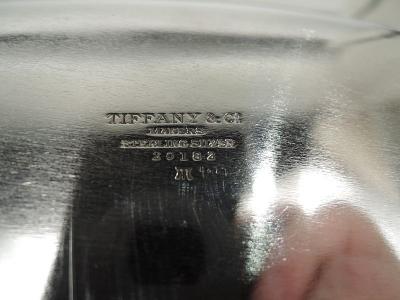  Tiffany Co Tiffany American Large and Modern Sterling Silver Oval Serving Tray