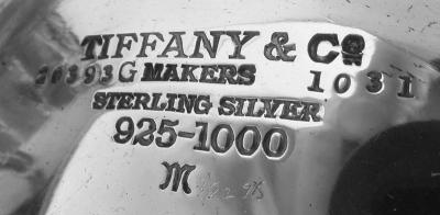  Tiffany Co Tiffany American Modern Classical Sterling Silver Bowl