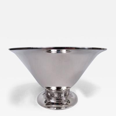  Tiffany Co Tiffany American Modern Classical Sterling Silver Bowl