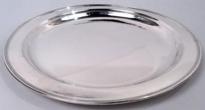  Tiffany Co Tiffany American Modern Deep and Heavy Sterling Silver 12 Inch Tray