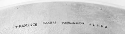  Tiffany Co Tiffany American Modern Sterling Silver 11 Inch Round Tray