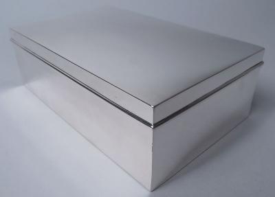  Tiffany Co Tiffany American Modern Sterling Silver Box