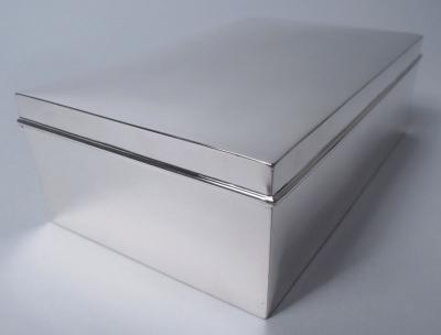  Tiffany Co Tiffany American Modern Sterling Silver Box