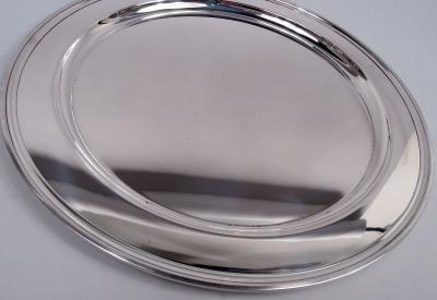  Tiffany Co Tiffany American Modern Sterling Silver Deep 12 Inch Tray