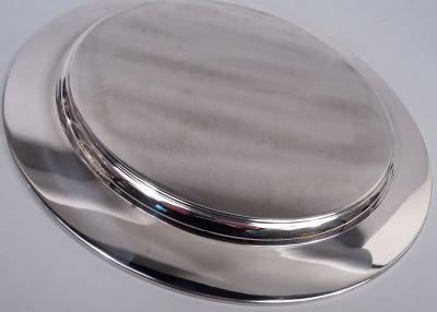  Tiffany Co Tiffany American Modern Sterling Silver Deep 12 Inch Tray