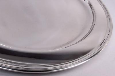  Tiffany Co Tiffany American Modern Sterling Silver Deep 13 Inch Tray