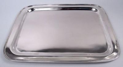 Tiffany Co Tiffany American Modern Sterling Silver Rectangular Serving Tray