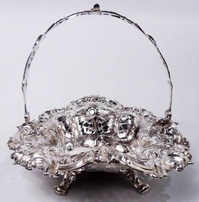  Tiffany Co Tiffany American Victorian Classical Sterling Silver Basket