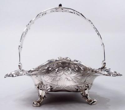  Tiffany Co Tiffany American Victorian Classical Sterling Silver Basket