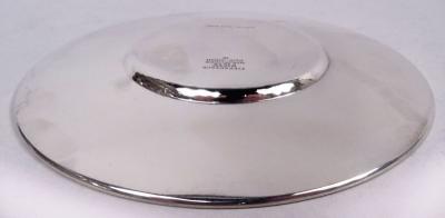  Tiffany Co Tiffany Art Deco Craftsman Hand Hammered Sterling Silver Dessert Set