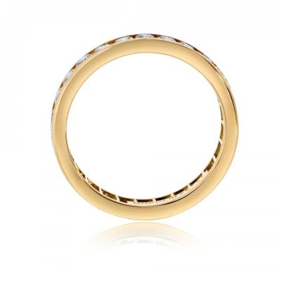  Tiffany Co Tiffany Co 18K Yellow Gold 0 59cttw Round Diamond Eternity Wedding Band