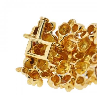  Tiffany Co Tiffany Co 18K Yellow Gold 12 00cttw Round Diamond Vintage Bracelet