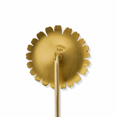  Tiffany Co Tiffany Co Antique Enamel Daisy Stick Pin
