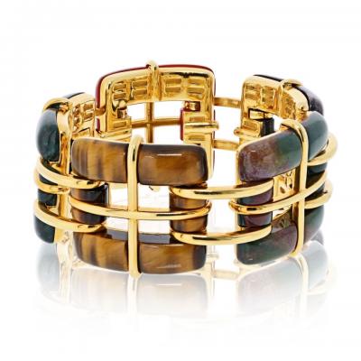  Tiffany Co Tiffany Co Biscayne 18K Yellow Gold Bracelet