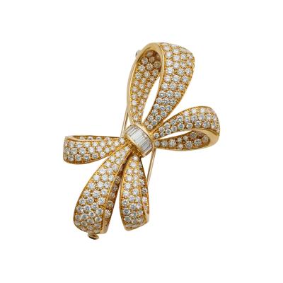  Tiffany Co Tiffany Co Diamond Bow Brooch