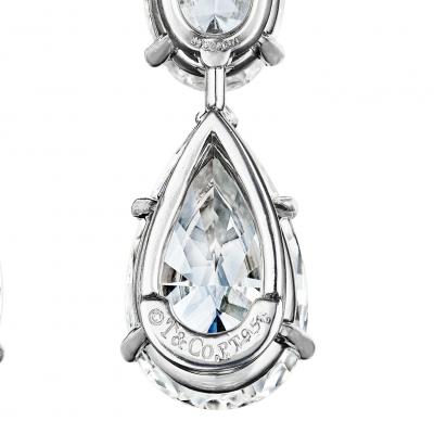  Tiffany Co Tiffany Co Diamond Drop Earrings