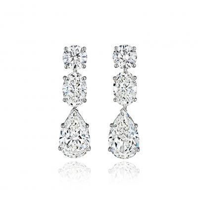  Tiffany Co Tiffany Co Diamond Drop Earrings