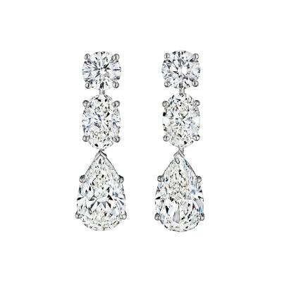  Tiffany Co Tiffany Co Diamond Drop Earrings