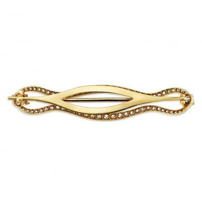  Tiffany Co Tiffany Co Edwardian Diamond Snake Barrette