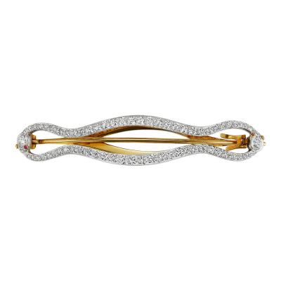  Tiffany Co Tiffany Co Edwardian Diamond Snake Barrette