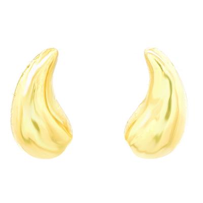  Tiffany Co Tiffany Co Elsa Peretti Tear Drop Earrings 18kt Yellow Gold