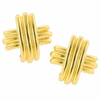  Tiffany Co Tiffany Co Extra Large Signature X Earrings