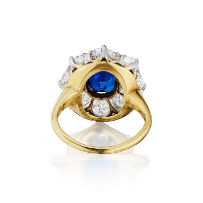  Tiffany Co Tiffany Co Kashmir No Heat Sapphire Ring
