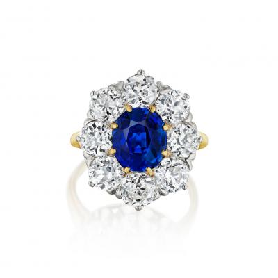  Tiffany Co Tiffany Co Kashmir No Heat Sapphire Ring