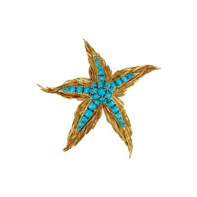  Tiffany Co Tiffany Co Mid Century Starfish Brooch