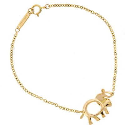  Tiffany Co Tiffany Co Save The Wild Elephant Bracelet 18kt Rose Gold