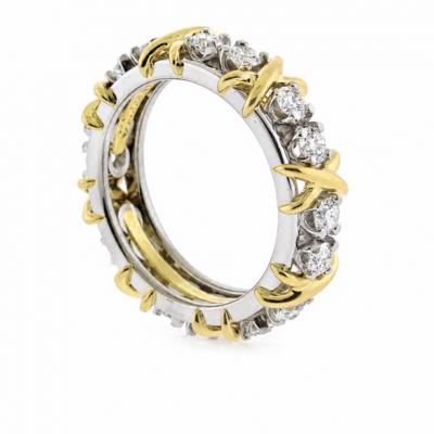  Tiffany Co Tiffany Co Schlumberger Sixteen Stone Ring Size 6 