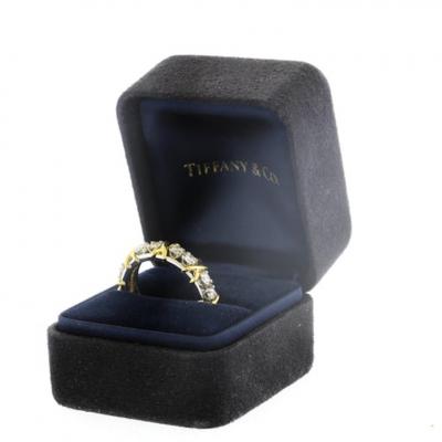  Tiffany Co Tiffany Co Schlumberger Sixteen Stone Ring Size 6 