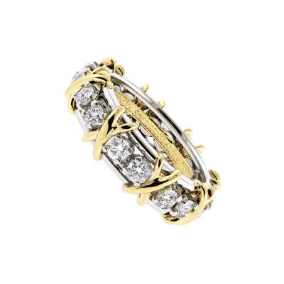  Tiffany Co Tiffany Co Schlumberger Sixteen Stone Ring Size 6 
