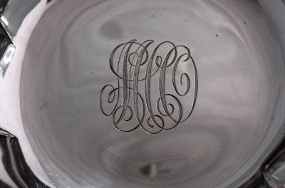  Tiffany Co Tiffany Co Sterling Silver Bowl Pierced in Raspberry pattern c a 1902