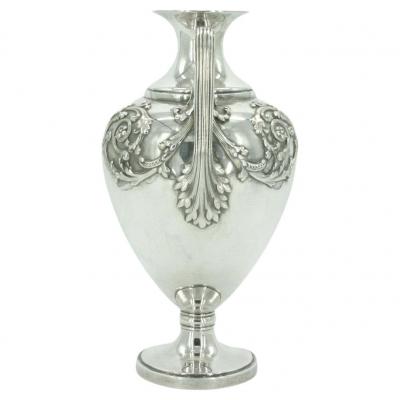  Tiffany Co Tiffany Co Sterling Silver Decorative Vase