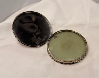  Tiffany Co Tiffany Co Sterling Silver Lidded Coaster designed by Edward C Moore