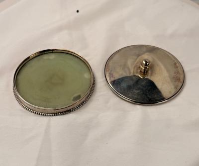  Tiffany Co Tiffany Co Sterling Silver Lidded Coaster designed by Edward C Moore