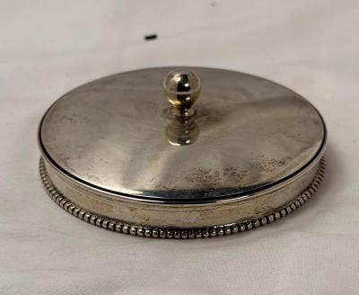  Tiffany Co Tiffany Co Sterling Silver Lidded Coaster designed by Edward C Moore