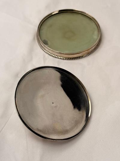  Tiffany Co Tiffany Co Sterling Silver Lidded Coaster designed by Edward C Moore