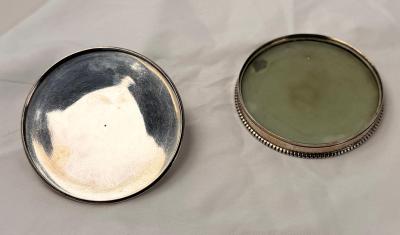  Tiffany Co Tiffany Co Sterling Silver Lidded Coaster designed by Edward C Moore
