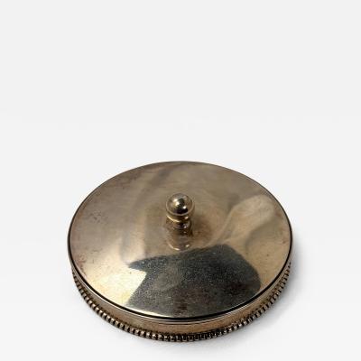  Tiffany Co Tiffany Co Sterling Silver Lidded Coaster designed by Edward C Moore