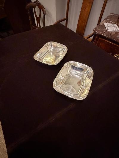  Tiffany Co Tiffany Co Sterling Silver Pair of Serving Dishes A Pair