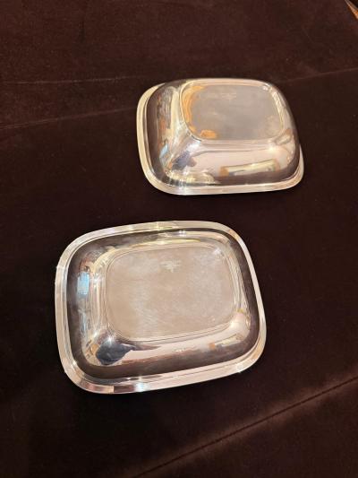  Tiffany Co Tiffany Co Sterling Silver Pair of Serving Dishes A Pair