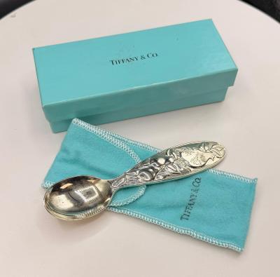  Tiffany Co Tiffany Co Sterling Silver Partridge in a Pear Tree Baby Spoon